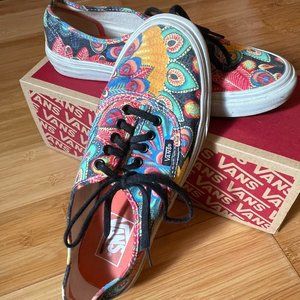 Awesome, unique boho Vans